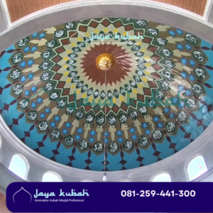 plafond masjid kaligrafi waterproof